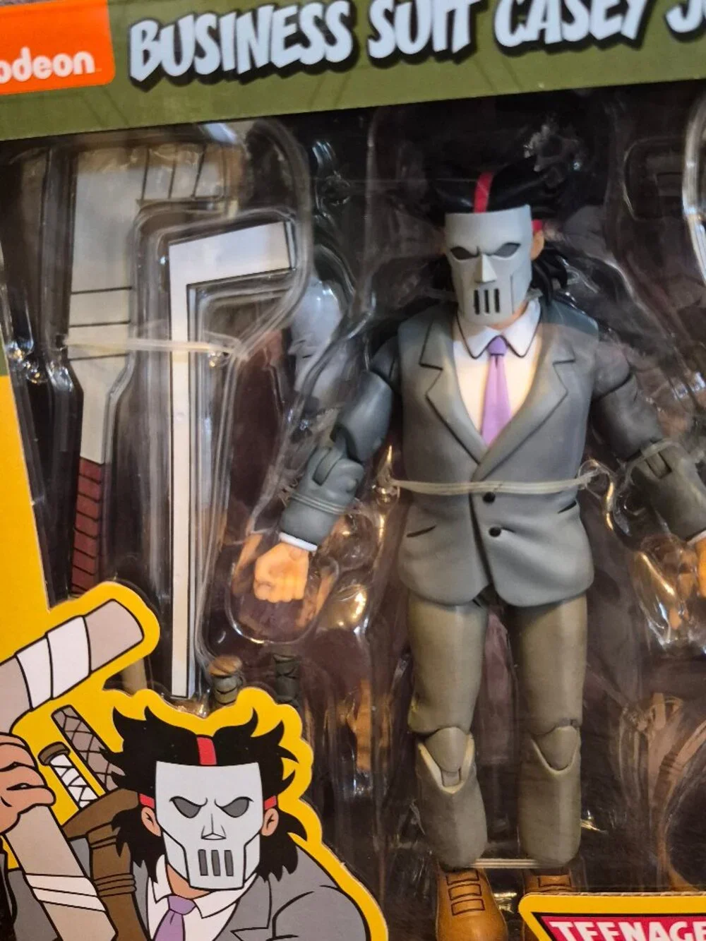 Nickelodeon TMNT Casey Jones & Foot Soldier Business Suit 2-Pack Boxed - READ
